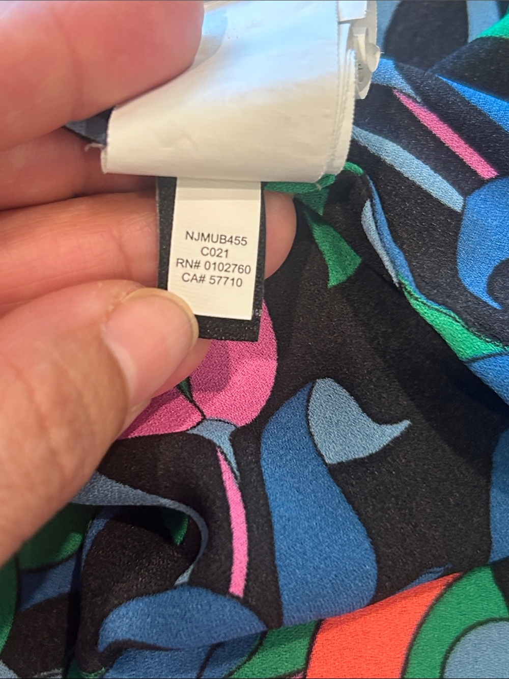 kate spade Multicolor Floral Print Sleeveless Top Size L - Picture 9 of 9